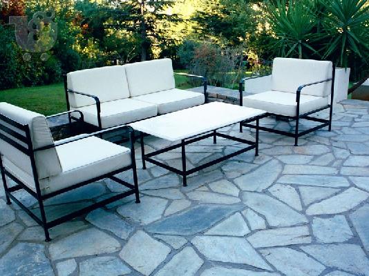 Σαλόνια Κήπου Ωρωπός 211 0126 938 Garden Lounge Furniture Oropos Salonia Kipou Oropos Meub...