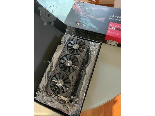 PoulaTo: Asus Radeon RX 580 8 GB ROG STRIX Φωτογραφία