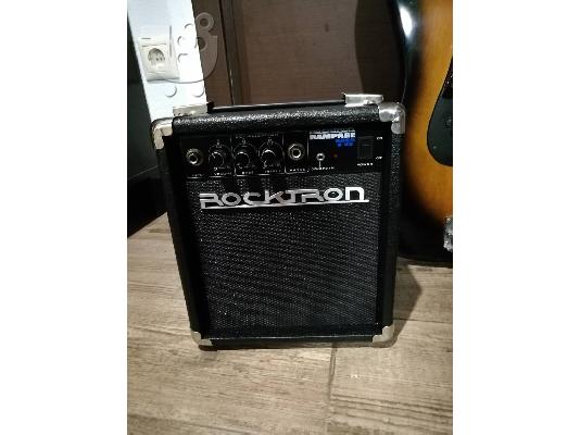 Μπάσο  Epiphone και ενισχυτής Roctron