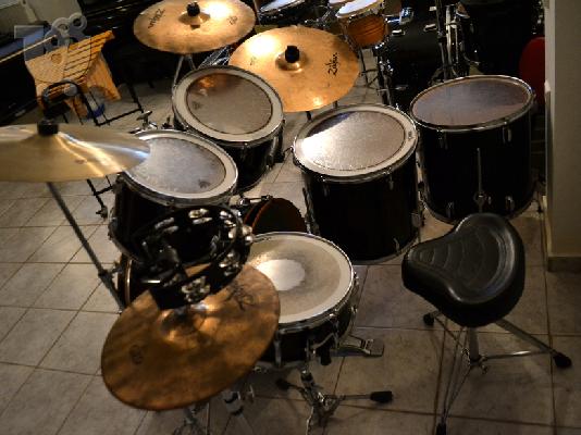 PoulaTo: drums yamaha