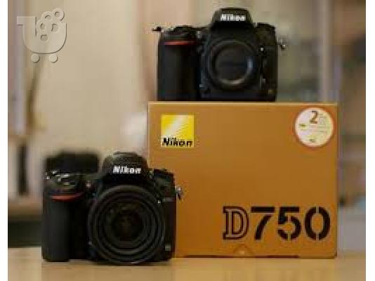 Nikon D750 Digital SLR Camera - 24.3 MP - Body Only