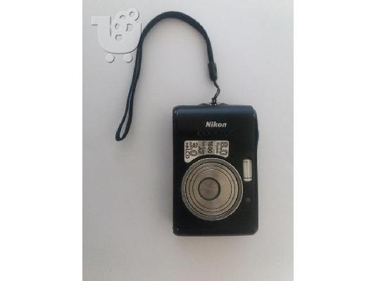 PoulaTo: Nikon Coolpix L18 με θήκη-Card reader και κάρτα μνήμης